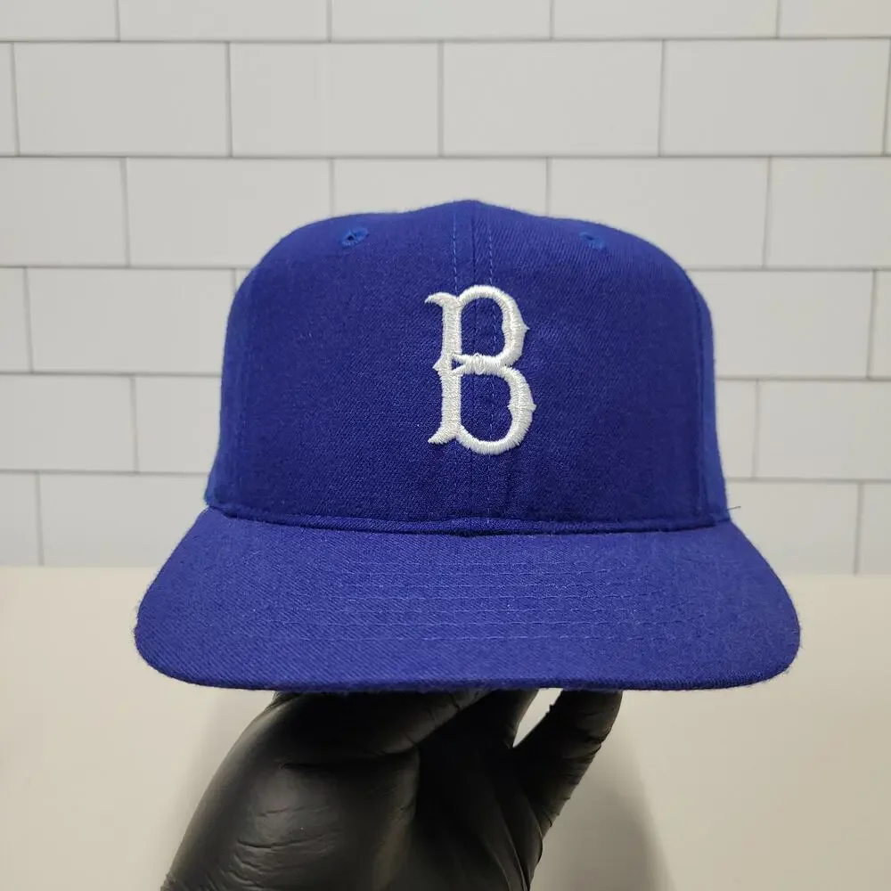Vintage Brooklyn Dodgers Roman Pro Cooperstown Collection 7 3/8 Fitted Hat